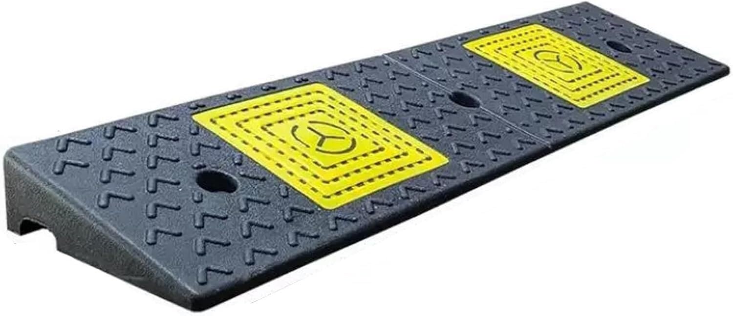 Rampa para autos y motocicletas en borde de carretera con cuña de 100cm