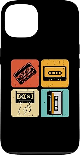 Miniatura 13 de Cassette Tape Music 70s 80s 90s Retro Playlist Case for iPhone 16 Pro Max
