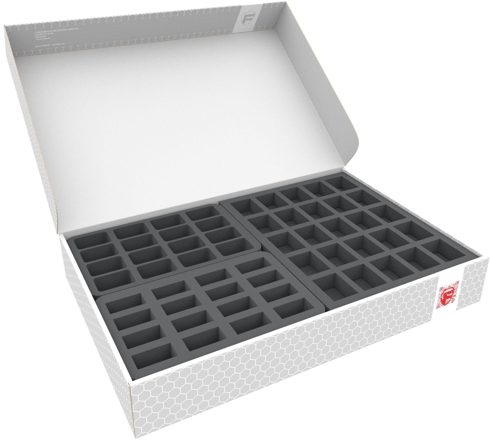 Caja Feldherr DSLB075 para miniaturas de 20 mm, lleva tus figuras de escala 1:72 al club 8