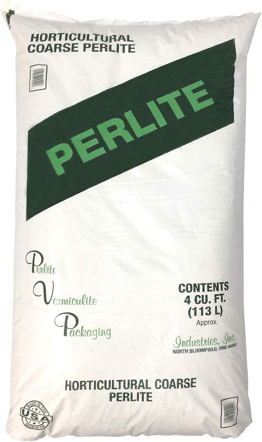 Organic Perlite Planting Soil Additive, White, 4-Cubic Feet