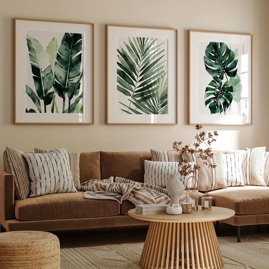 Style moderne minimaliste GLWDMH triptyque artistique haut de gamme 20x30