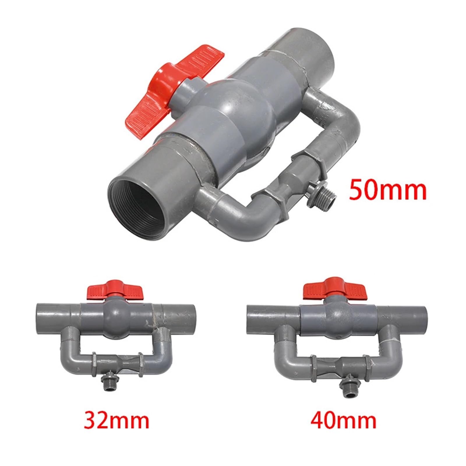 Inyectores de fertilizante Venturi automáticos, filtro de interruptor, dispositivo de tubo de agua, Kits de riego, suministros de riego de jardín, 32/40/50/63mm(90mm)