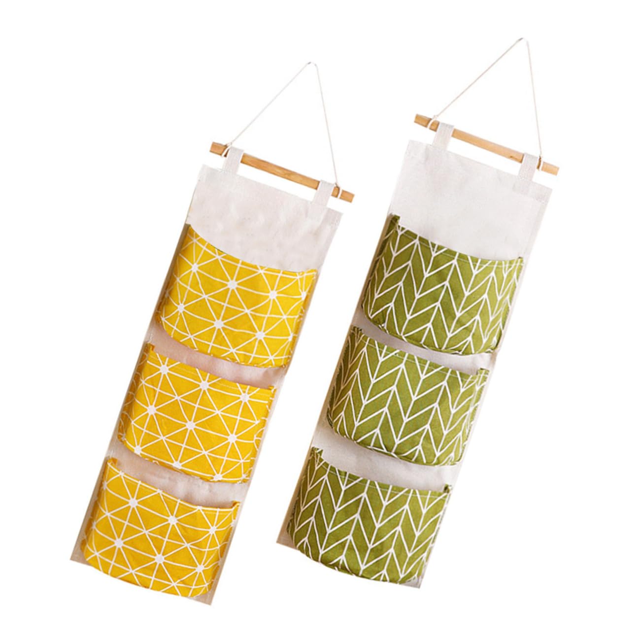 PRETYZOOM Hanging Shoe Organizer for Closet Storage Accessories Multi Pocket Bags Easy to Use