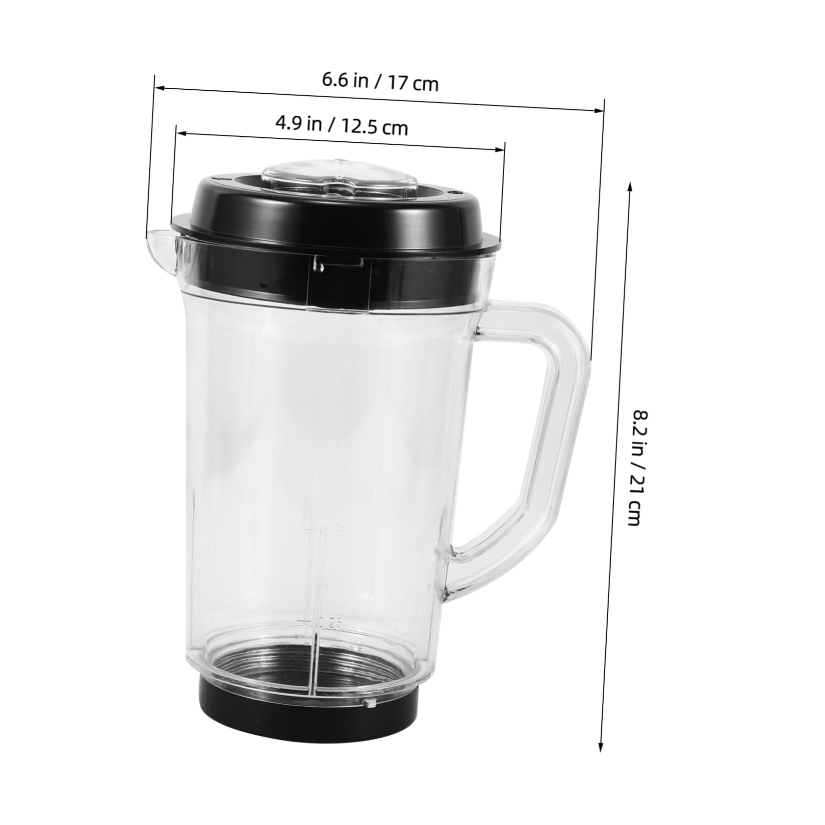 HAKIDZEL Soy Milk Cup Part Blender Cups Blender Replaceable Juice Part for 250w Smoothie Maker
