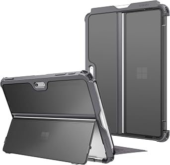 Fintie Microsoft Surface Go 4/3/2/ 1 10" Case Type Cover Kickstand Case Gray