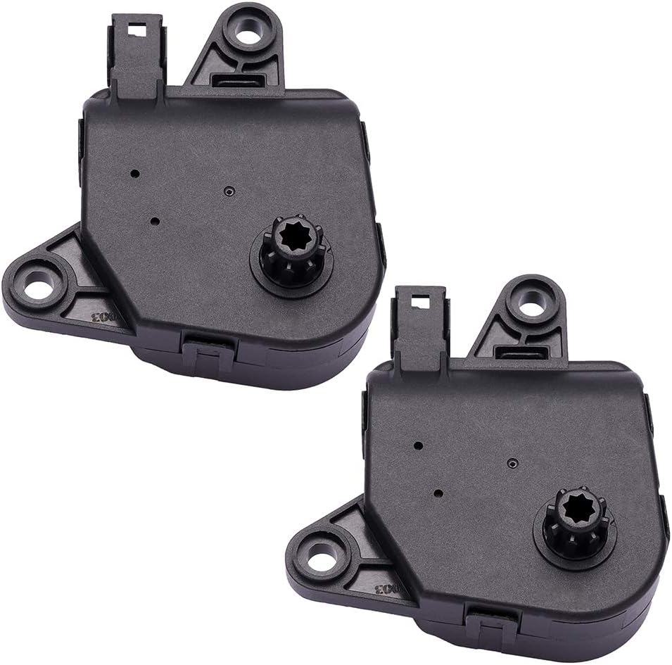 HVAC Blend Door Actuator OCPTY 604-003,4885465AA Air Door Actuator Compatible 2001-2007 for Chrysler for Voyager,2001-2007 for Dodge for Caravan,2001-2004 for Dodge for Dakota 2PCS