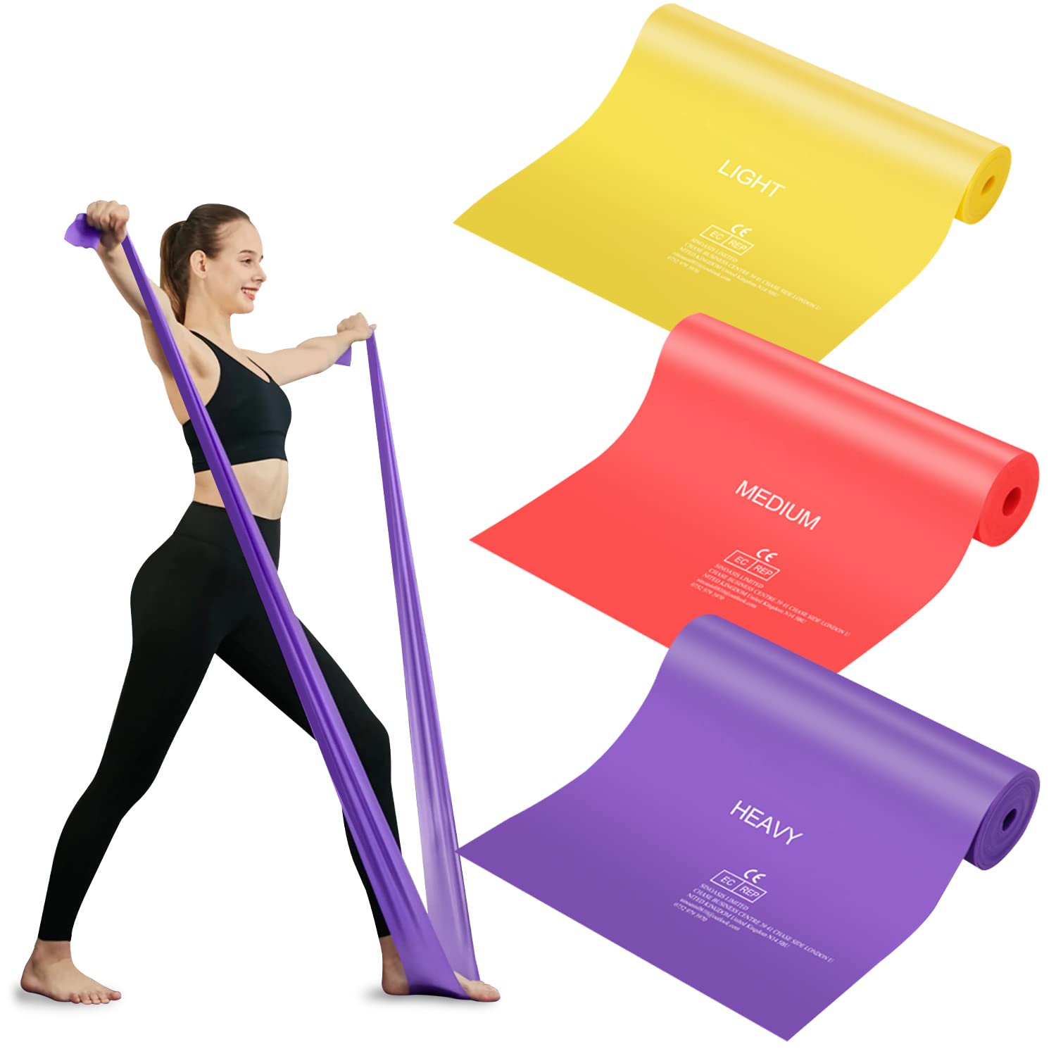 Fascia Elastica A Forma Di 8 Per Fitness: Resistenza Per Schiena E Spalle - Attrezzo Portatile Per Stretching, Yoga E Fisioterapia