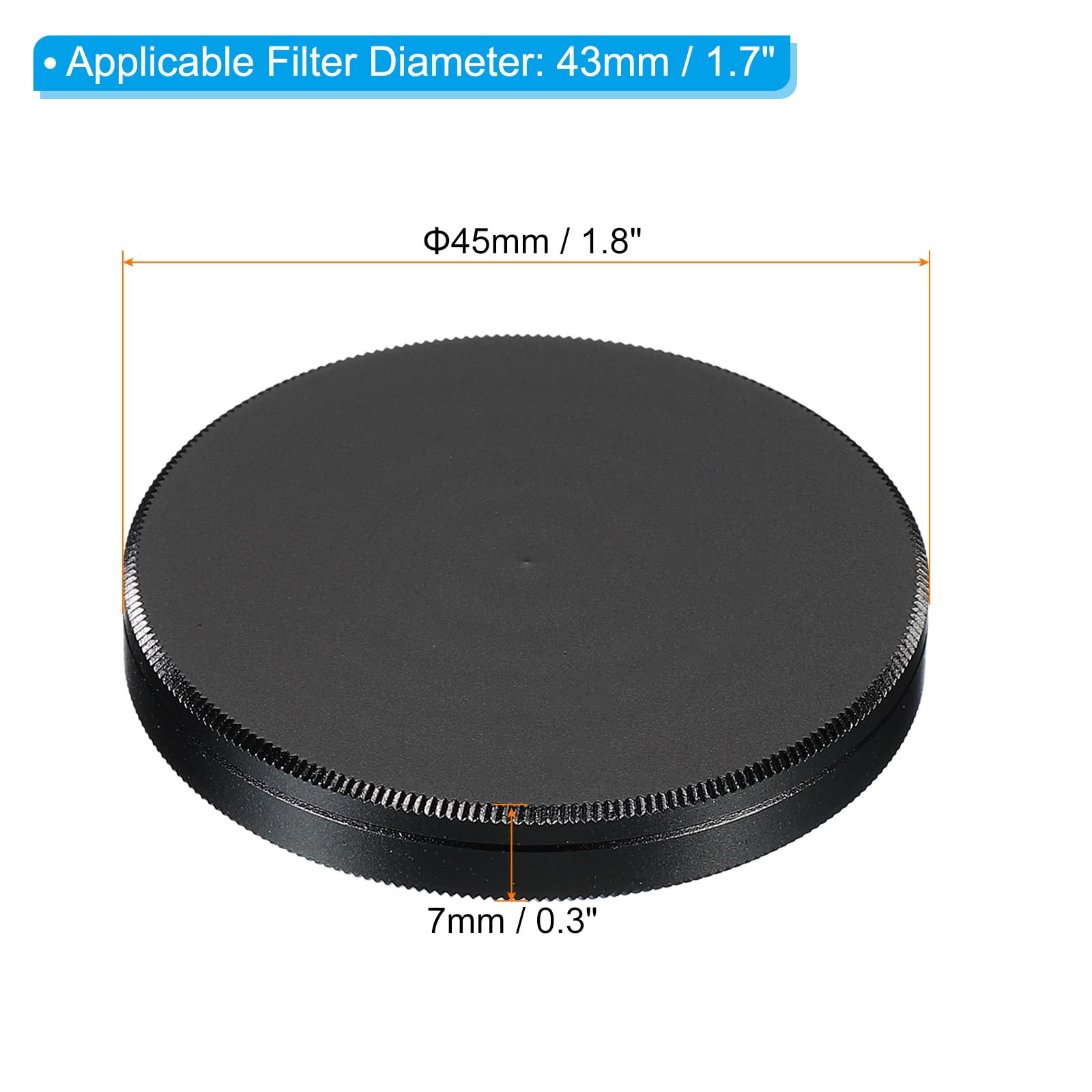 PATIKIL 43mm Lens Cap - Image 2