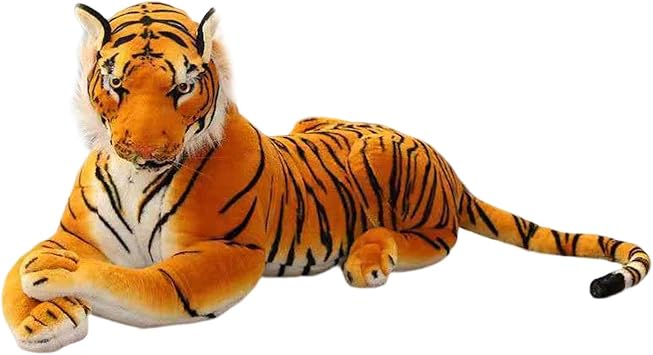 Tiger Toy Sleeping Pillow for Living Room Bedroom Decoration