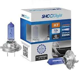Kit Par Lampada Super Branca H7 8500k 12v 55w