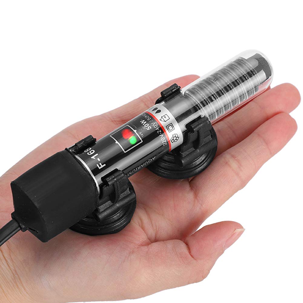 Riscaldatore Per Acquario CAM2 Da 50W - Termostato Regolabile Per Vasche Fino A 60 Litri - Foto 6
