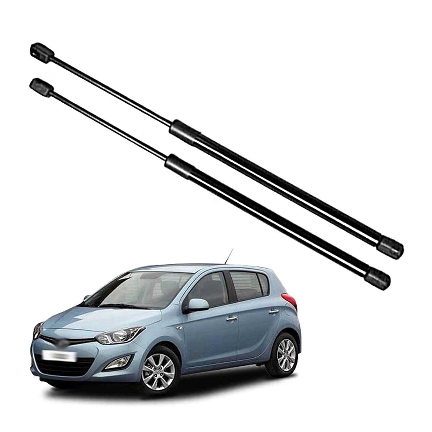 KYLO Hyundai i20 Dickey Shocker| Durable and Reliable Set of 2 Rear Tailgate Hatch Liftgate Struts, Gas Spring, Door Balancer Compatible with Hyundai i20-image-43