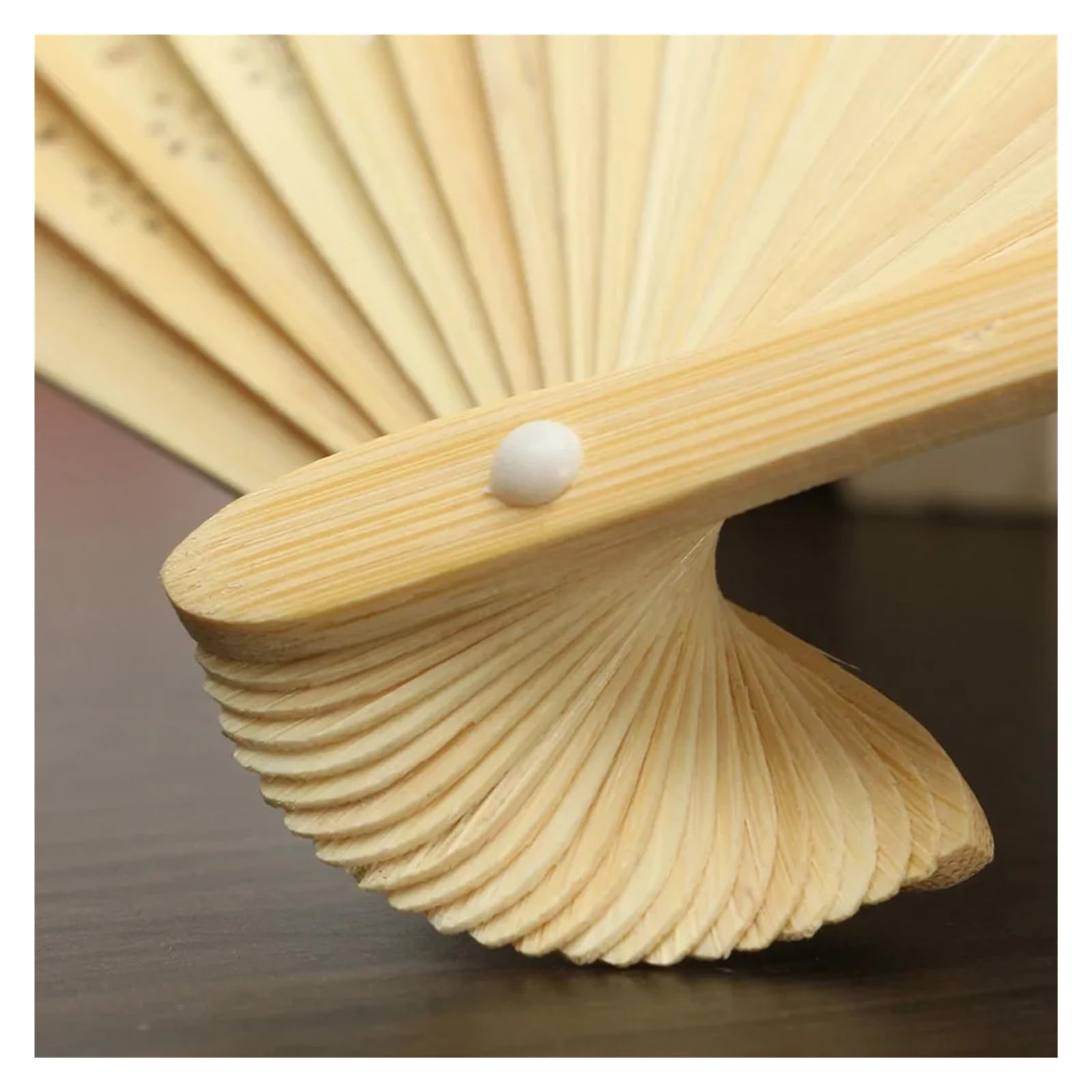 30/50 Stück Hochzeits-Handfächer, faltbare Fächer for Gäste, Papierfächer, for Hochzeit Für Haushalt Wohnen(50 pcs)