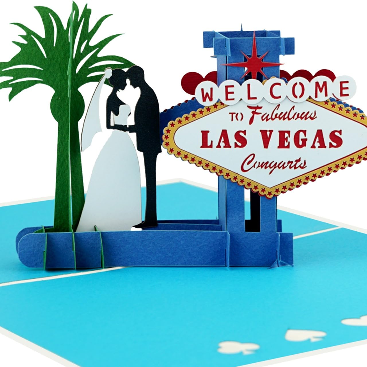 Amazon.com : iGifts And Cards Happily Ever After Las Vegas 3D Pop