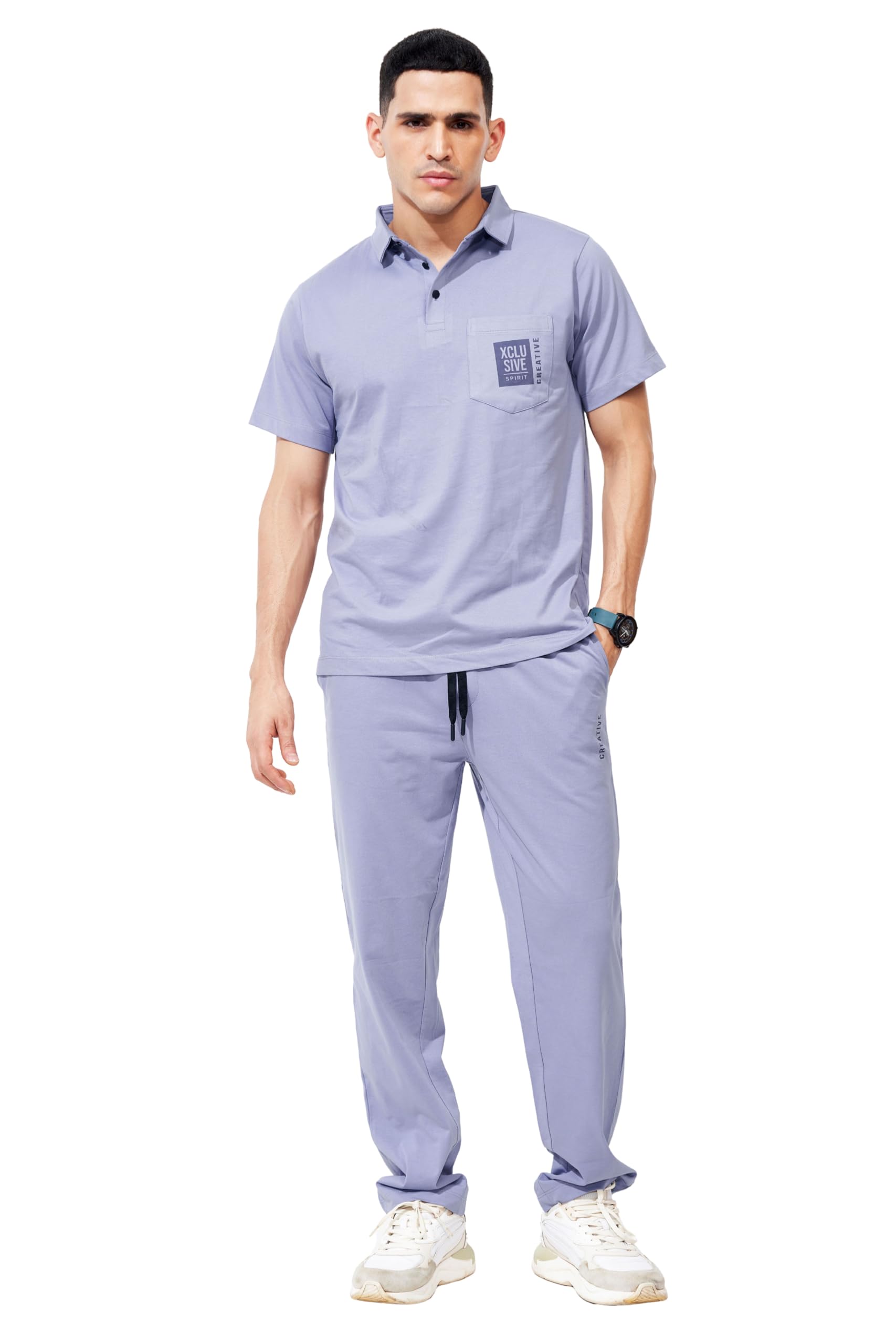 weet Cotton Polo T-Shirt with Pocket and Pyjama Set for Men,Night Wear for Men,Men's Pyjama Set 146-picture-55