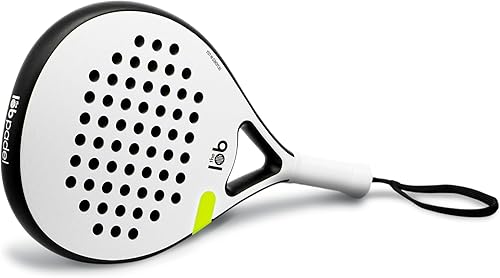 Miniatura 4 de Pala de pádel de fibra de carbono 3K de forma redonda para hombres y mujeres - Potencia y control de precisión, durabilidad, personalizable