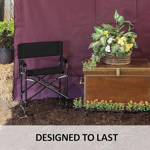 Miniatura 4 de Folding Director's Chair  Comfortable & Portable  Lightweight & Compact  Designed to Last  Ideal for Awards  250lb Weight Limit