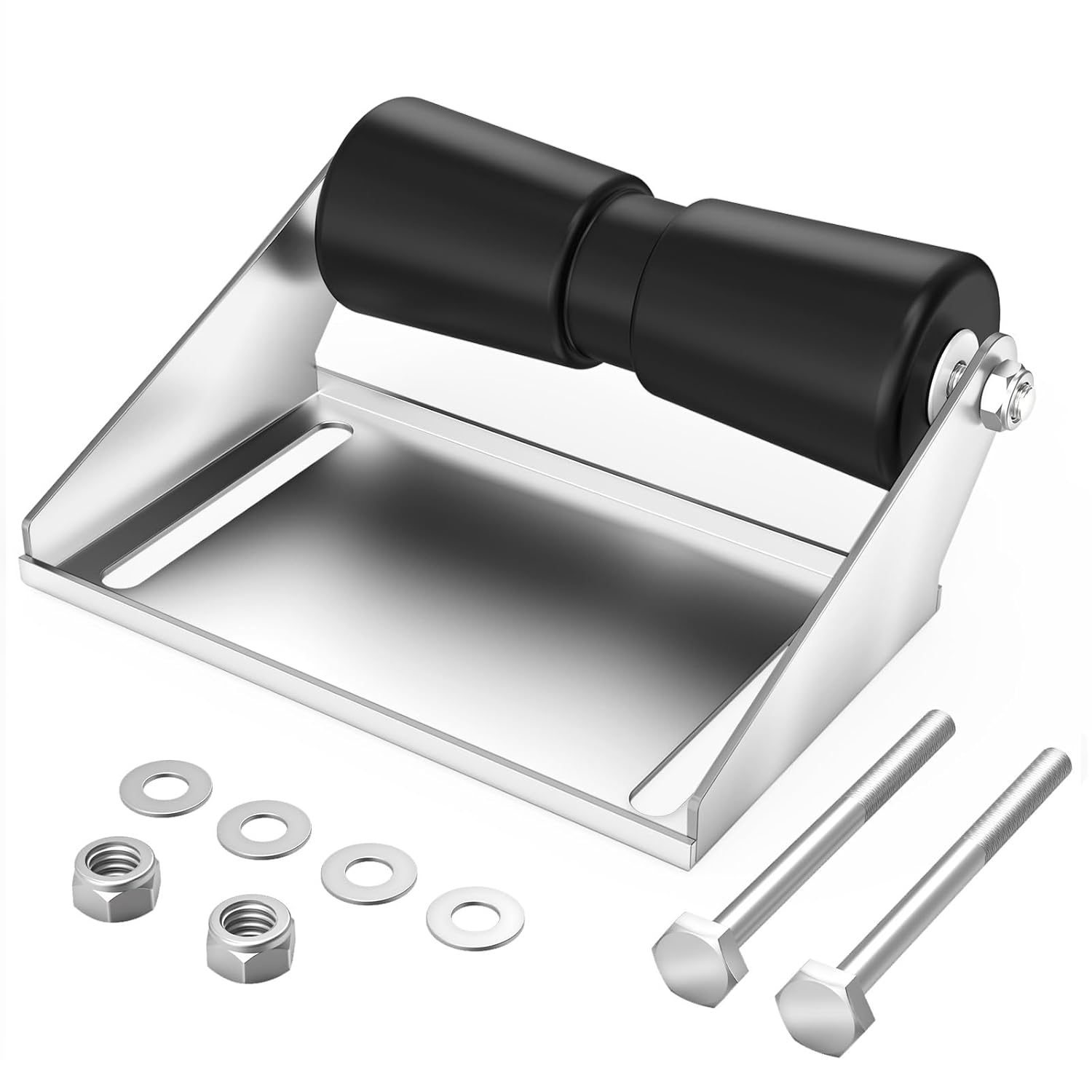 8inch/10inch/12inch Boat Trailer Roller with Bracket Keel Roller Assembly Kit for Boat Trailer, Boat Trailer Keel Roller Bracket