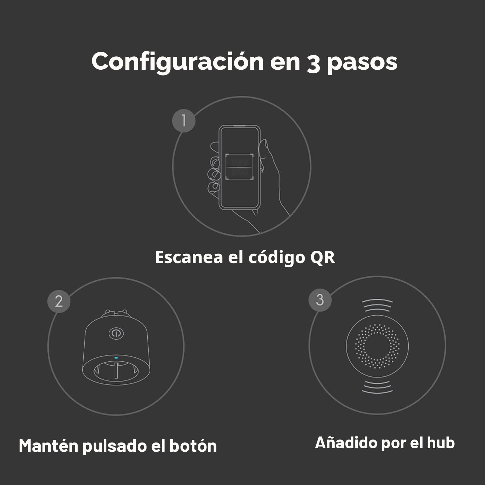 Aqara Enchufe Inteligente, Requiere HUB, Zigbee 3.0, con Programación, Temporizador y Control de Voz, Control de Energía, Compatible con HomeKit, Alexa, Google Assistant e SmartThings