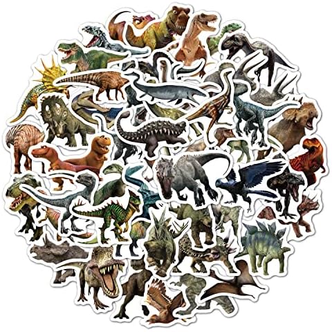 Pegatinas de Jurásico Dinosaurios 50 Piezas Cover