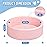 Foam Ball Pit for Toddlers, Large Baby Ball Pit for Babies with Soft Memory Sponge, Indoor Outdoor Baby Playpen, Kids Play Ball Pool, Gift Toys for Infants Boys and Girls (Pink, NO Balls)
