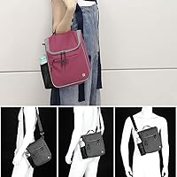 Vista 6 de Rhinowalk Bolsa de manillar de bicicleta, bolsa delantera para bicicleta de carretera, bolsa de marco de bicicleta, bolsa de cesta de bicicleta