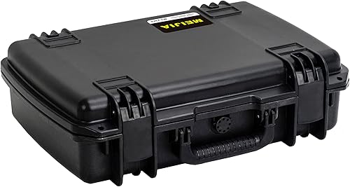 MEIJIA Funda rígida y compacta impermeable de alta calidad para cámara con espuma de ajuste personalizable, protección completa con diseño ligero y