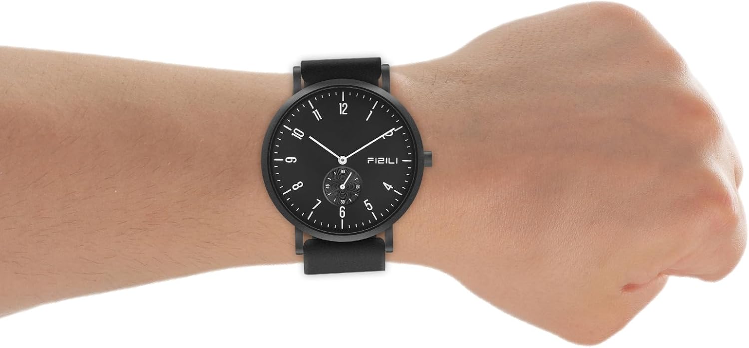 Mens Watches Minimalist Ultra Thin Waterproof Fashion Dressy Wrist Watch for Men Business Casual Luxury Quartz Analog Watch - Image 6