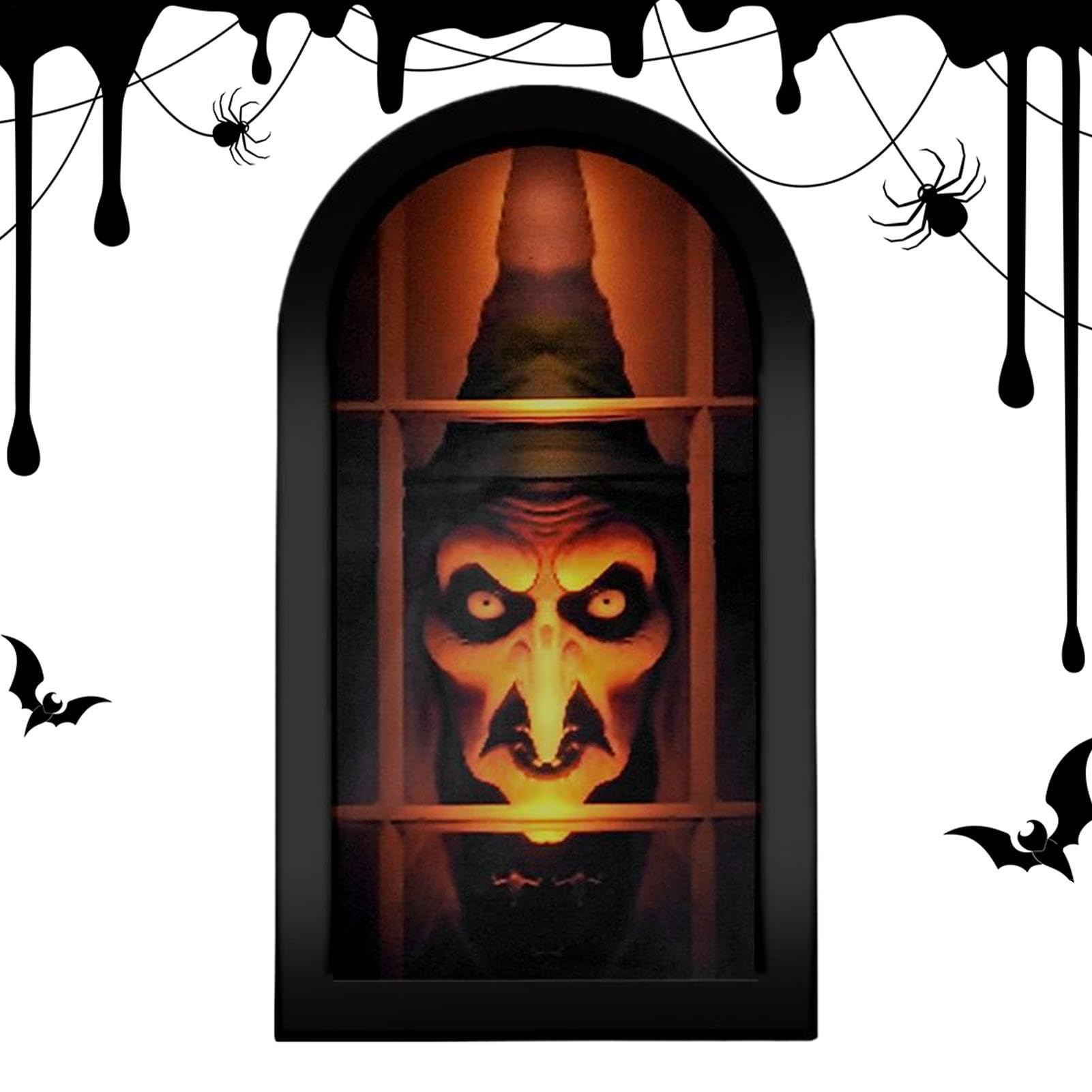 Lustro Wiedźma Halloween Rekwizyty Zdjęcie Hologram Duch Czarownica