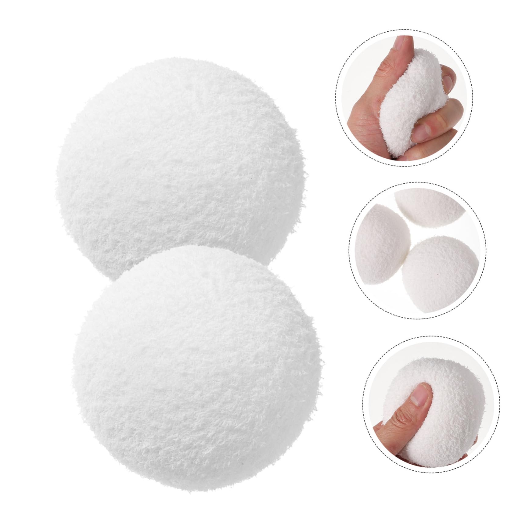 HEMOTON Bola De Esponja Absorbente De Aceite Medios Filtrantes para Piscina Filtro De Medios Suministros De Limpieza De Piscinas Fibra De Filtro De Acuario 4 Piezas X 4