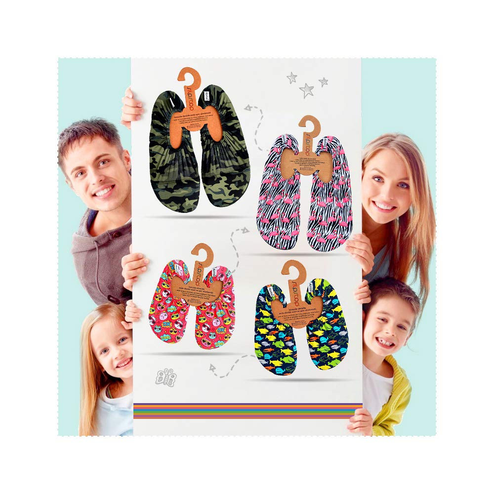 Slipstop Zapatos de Playa, Zapatos Deportivos Antideslizantes, Zapatos de natación, Zapatos de baño, Vacaciones, Yoga, Factor de protección Solar 50