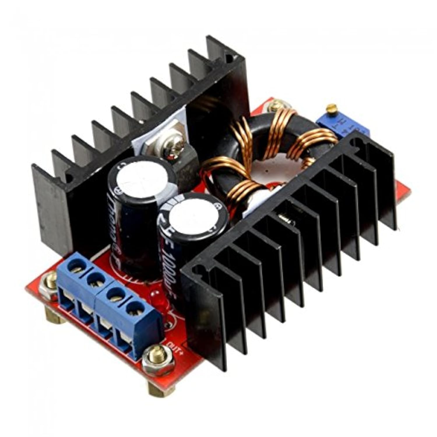 Robodo MO48 150W DC Boost Converter 12 35V or 6A Step Up Adjustable Power Supply (Pack of 1)