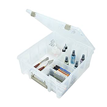 【BINBIN♡ 】 ArtBin Super Satchel Double Deep 3-Pack, Portable Art and