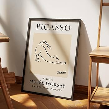 パブロ　ピカソ　アート　ヴィンテージ Amazon.co.jp: パブロ ピカソ ピンク ポスター ライン バード