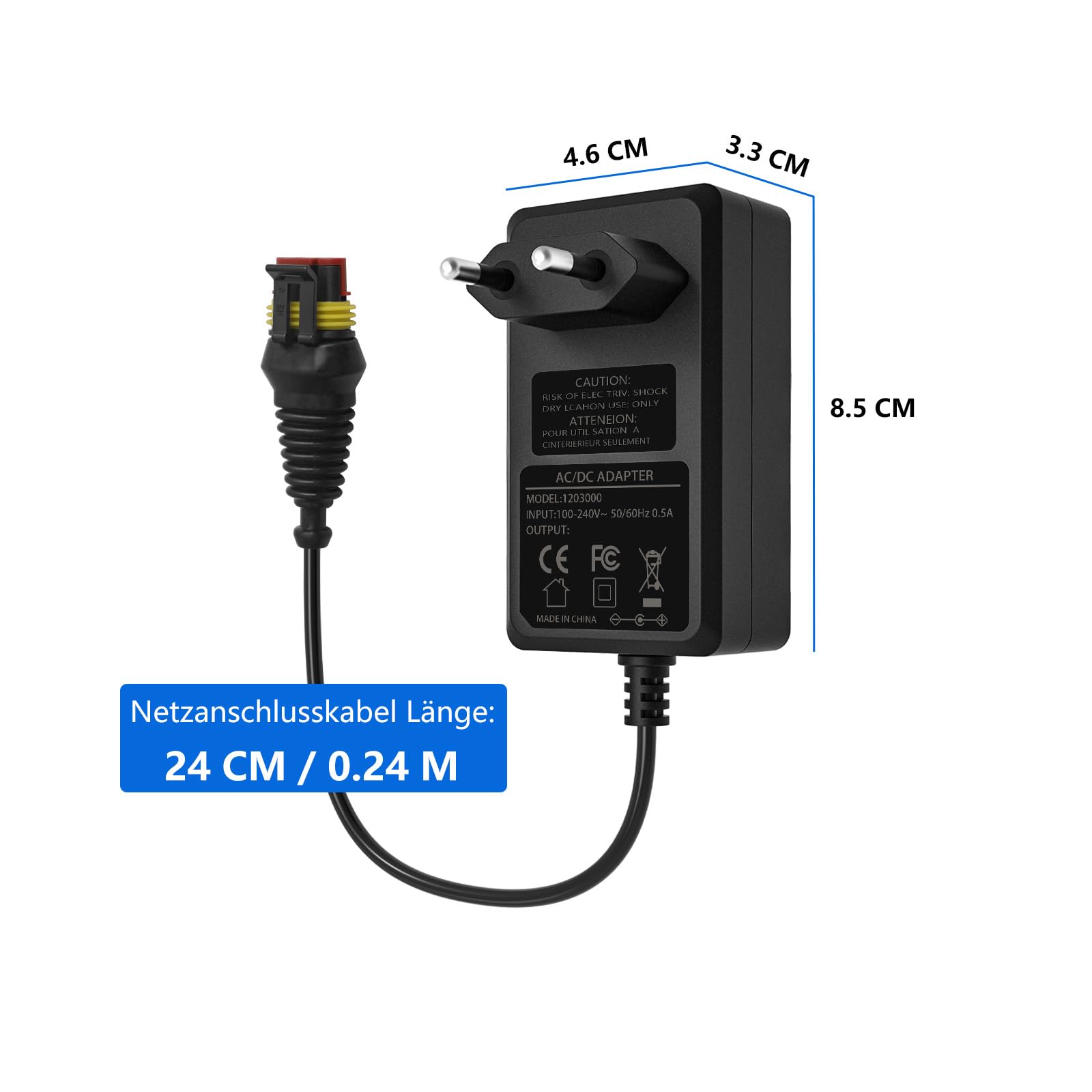 28V 1.3A Ladegerät Netzteil kompatibel mit Husqvarna Automower 115H,105, 305, 310, 315, 315X,Automatische Rasenmäher #590442204，5931636-01