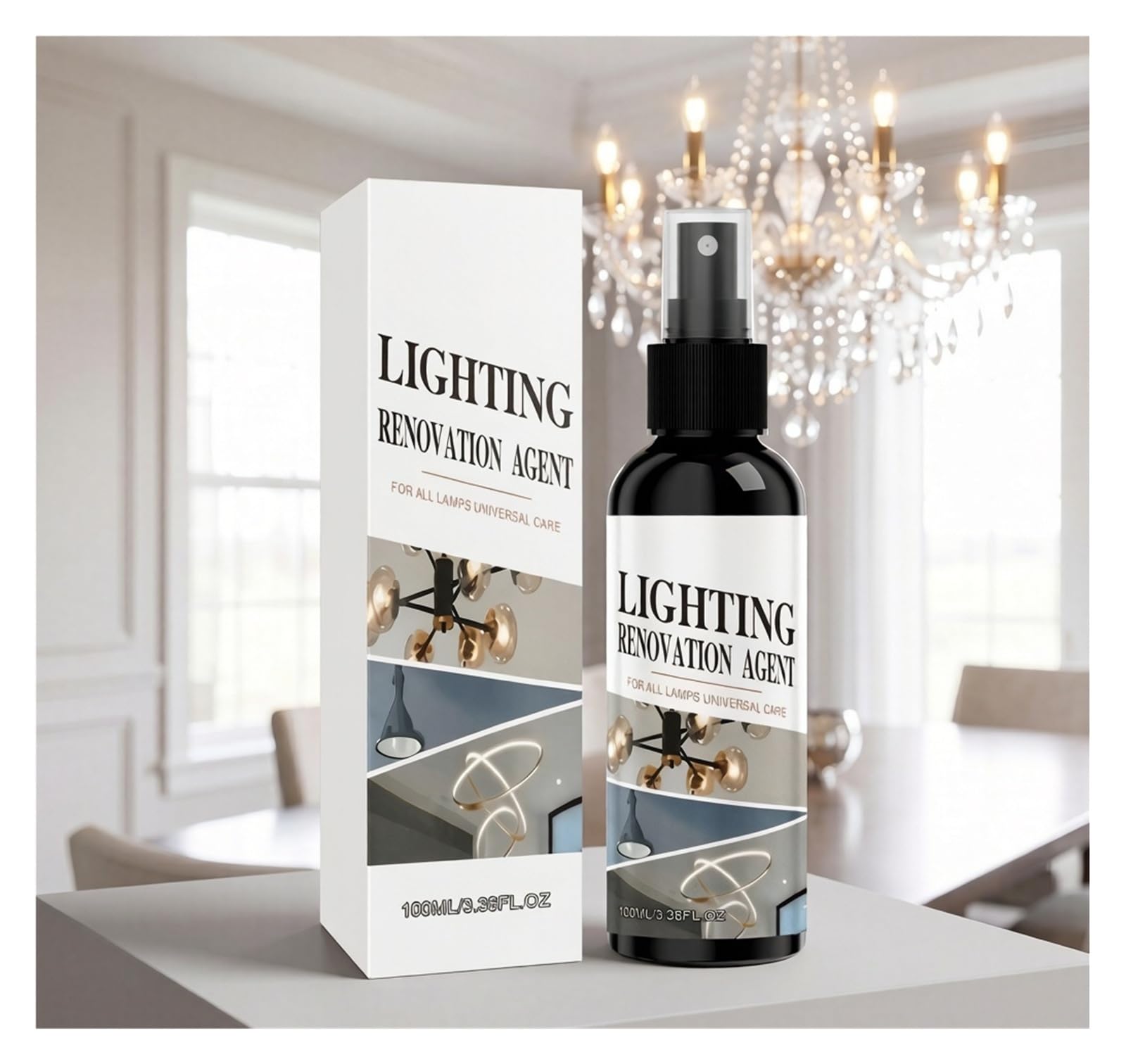 Limpiador Especializado for Luminarias, 100 Ml | Iluminador y cuidado altamente efectivo(2pcs)