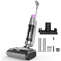 Aspirapolvere Lavapavimenti Senza Fili, 45 Min di Autonomia