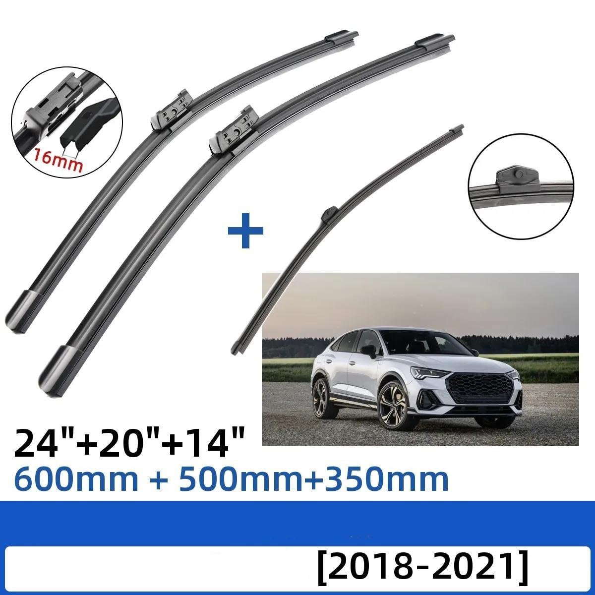 Tergicristallo per Audi Q3 per Sportback 2018-2021 Spazzole