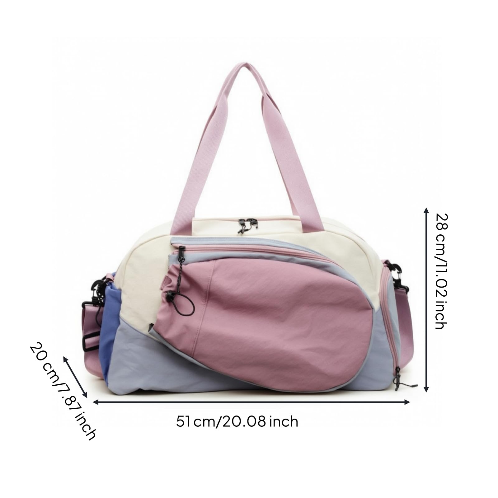 rockible Bolsa con Correa Ajustable