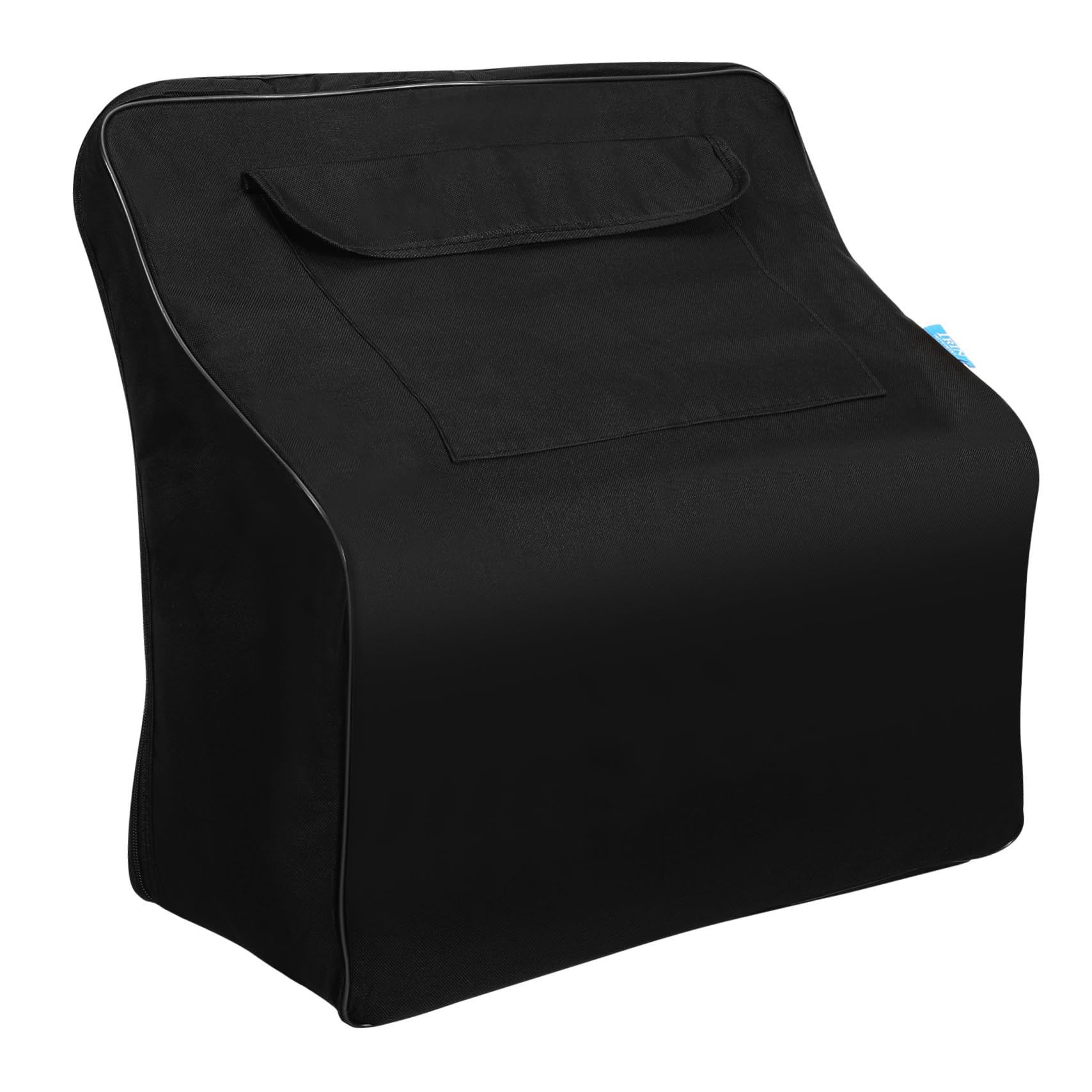 GOOHOCHY 1Pc Black Accordion Bag with Padded Storage for Bass Accordion Durable Musical Instrument Carrying Case Lightweight and Versatile Accordion Pouch for Musicians