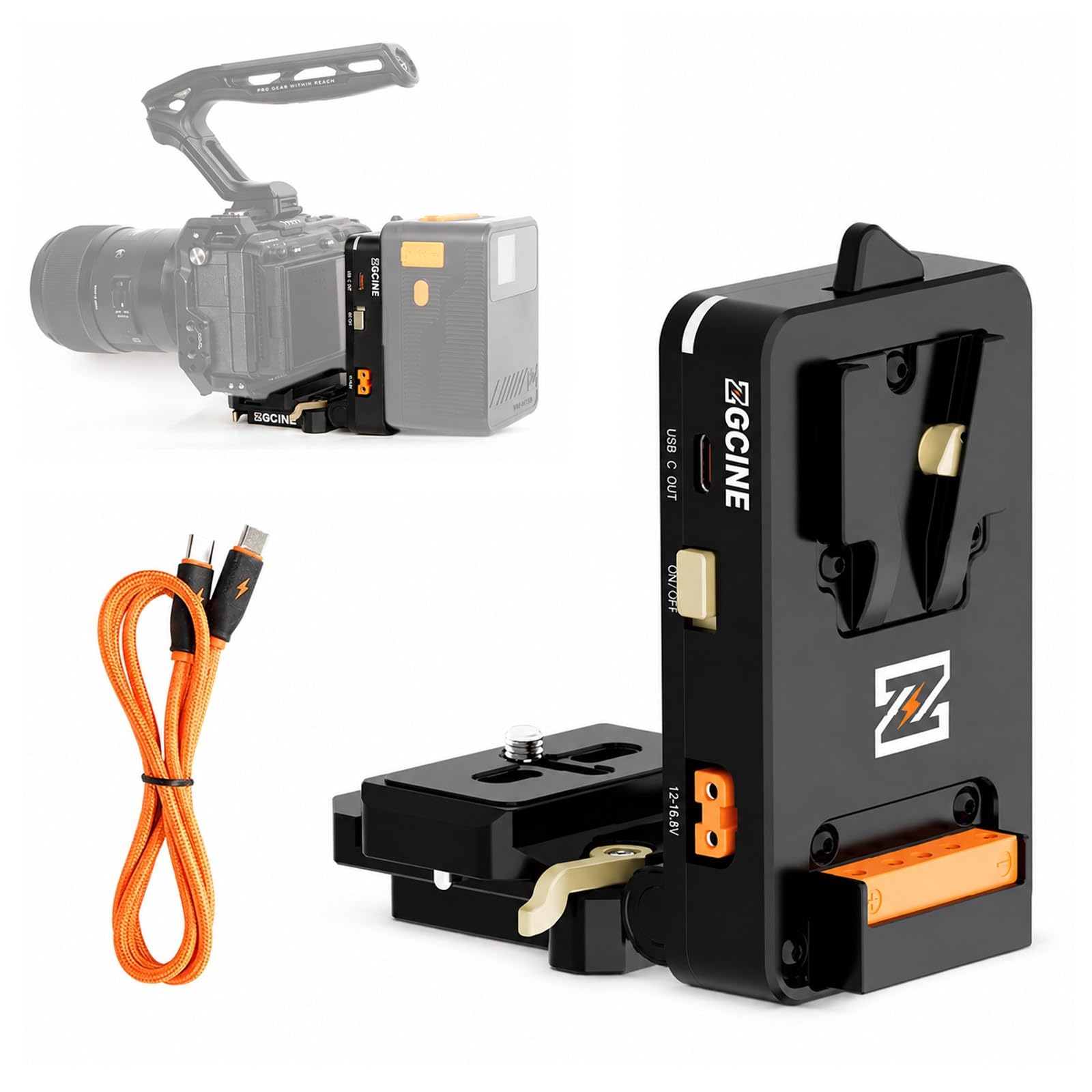 Amazon.com : ZGCINE VM-VP4 L-Shaped Arca-Swiss Quick Release V