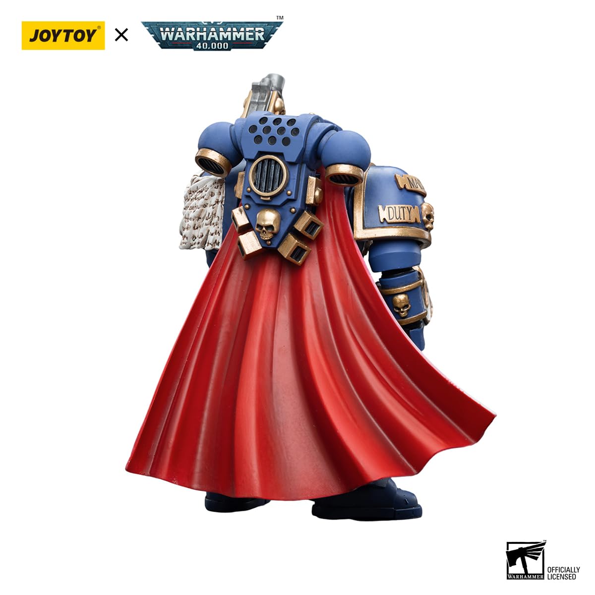 JoyToy Ultramarines Honour Guard Warhammer 40K: Action Figure 1/18, 12 Cm, Con Ascia E Mantello - 2