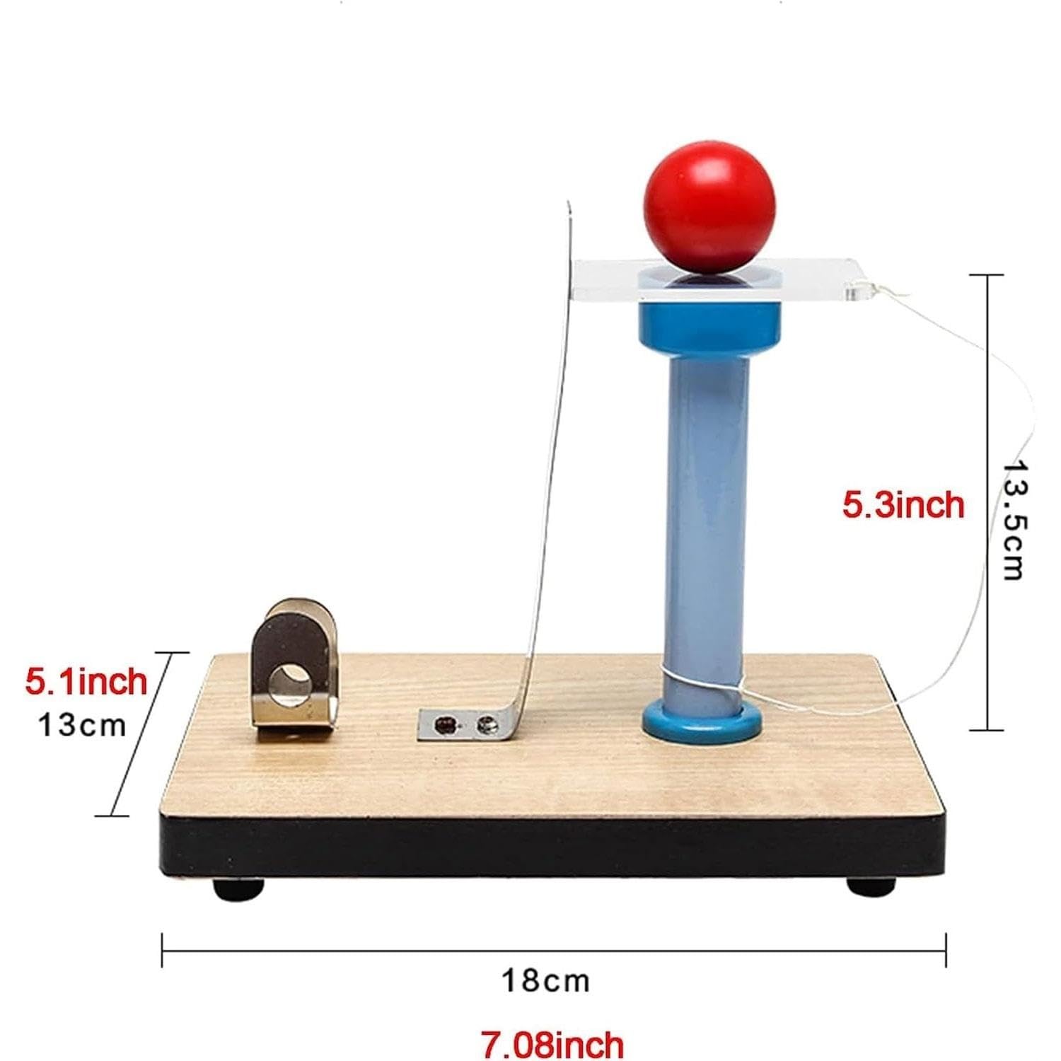 Inerziale Sperimentale Dimostrazione Inerziale Newton Palla Inerziale Oggetto Stazionario Dimostrazione Inerziale Forza Fisica Inerziale Strumento Didattico Dimostratore Inerziale