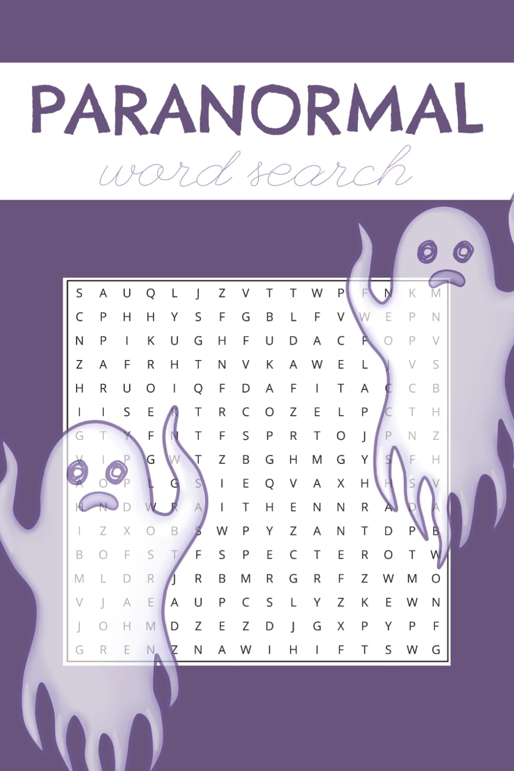 Paranormal Word Search: Word searches with easy-to-read print featuring paranormal themes, supernatural creatures, ghosts, and mysteries | 6x9 inches, ... for puzzle lovers, horror fans, and leisure.