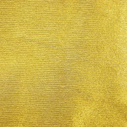 MegaCrea DIY Papier Crépon Or Feuille 50x200 cm