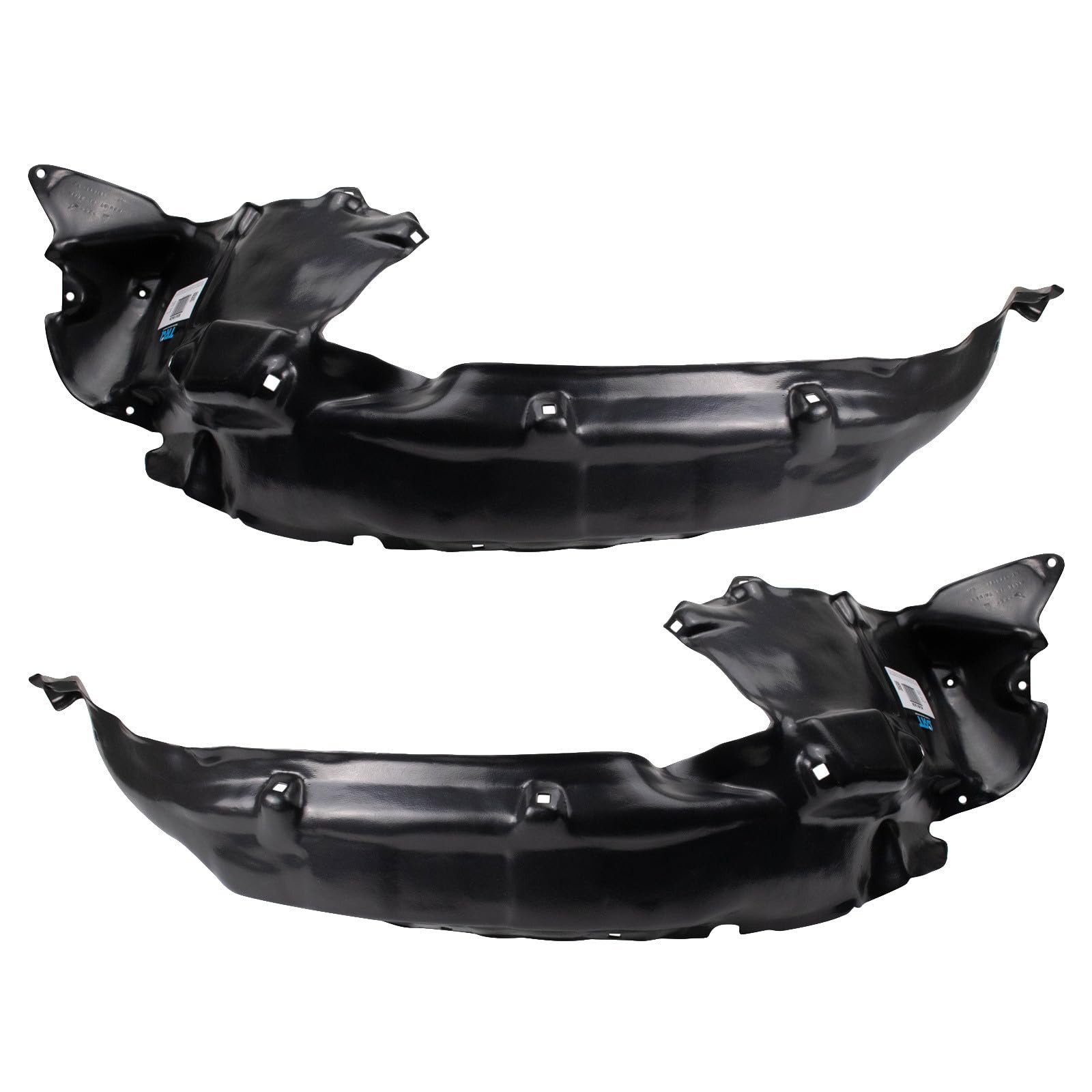 TRQ Front Inner Fender Liner Set | For 2001-2004 Toyota Sequoia 2004-2006 Tundra TO1248127 TO1249127