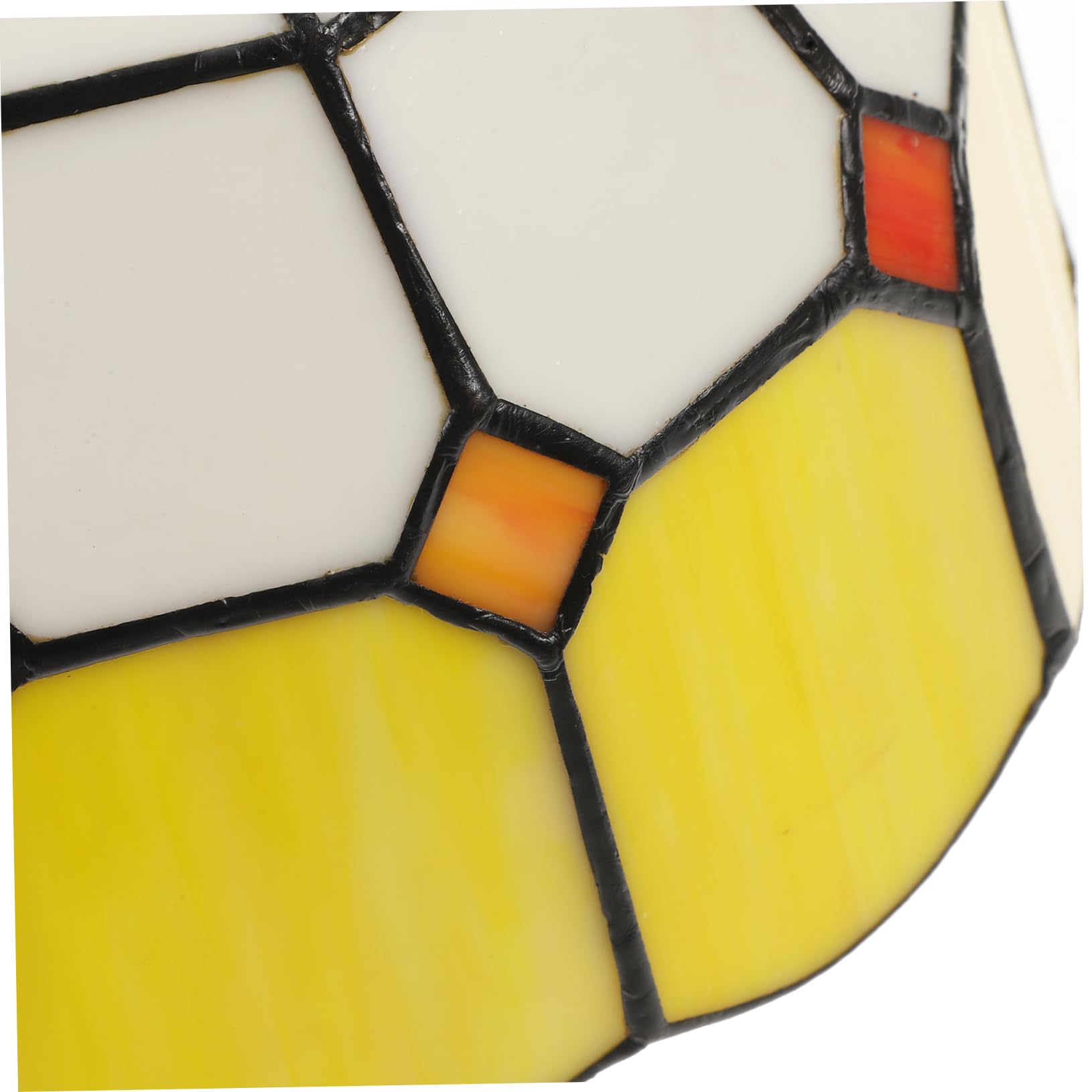 Paralume Decorativo in Vetro Giallo per Lampadario, Ricambio E27 | Sostituzione per Appliques e Sospensioni, Crea Atmosfera Romantica, Vetro Delicato, Casa e Soggiorno