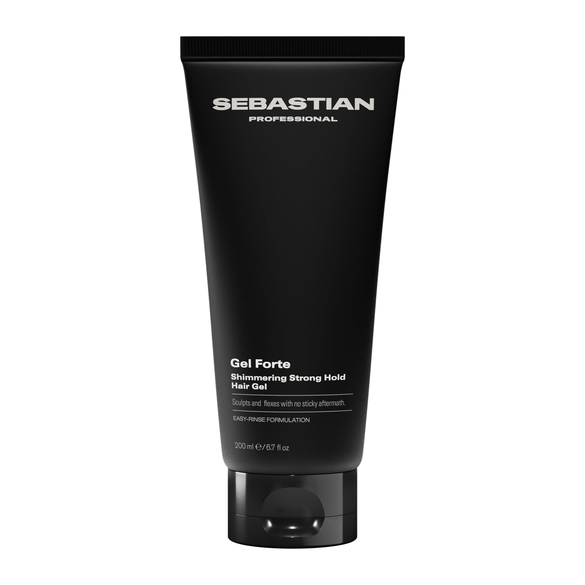 Sebastian Professional Gel Forte Shimmering Strong Hold Hair Gel – Haarpflege mit starkem Halt, schimmerndem Finish & leicht auswaschbarer Formel – Haargel ohne verkleben - 200 ml