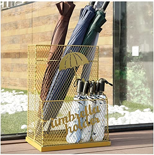 Porte-parapluie étanche et antirouille grande capacité 28 pièces