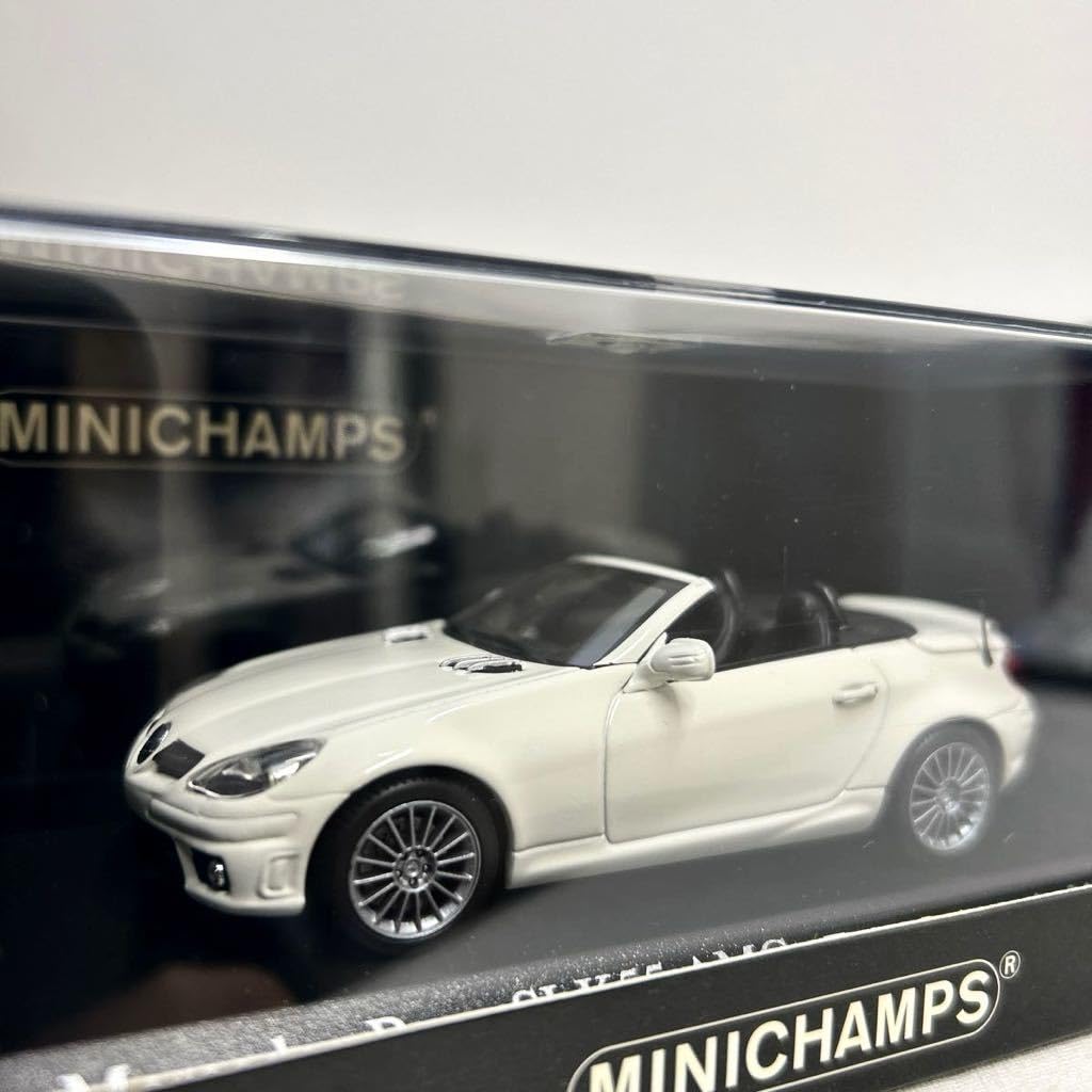 Amazon | MINICHAMPS 1/43 Mercedes Benz SLK55 AMG R171 White